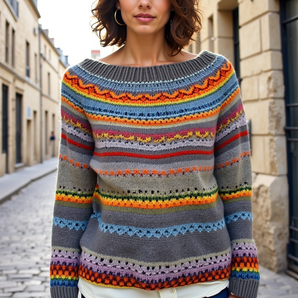 Velinor | Pull d'automne rétro