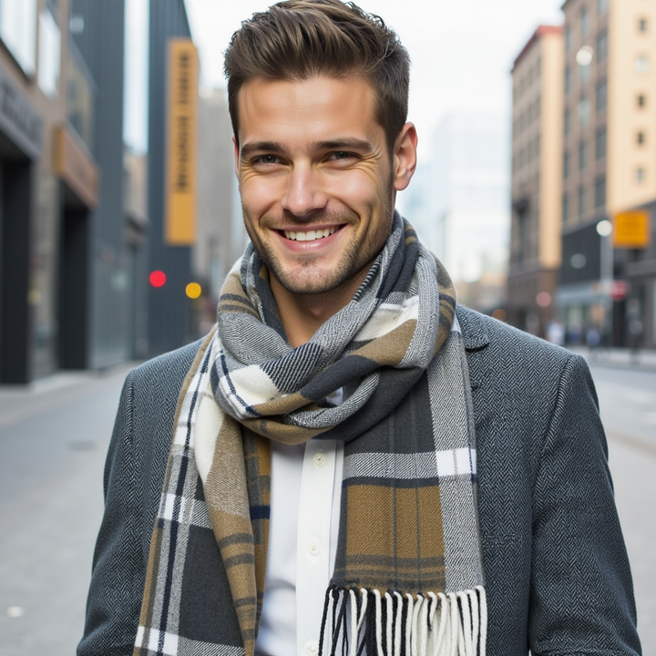 Velinor - Écharpe à motifs héritage