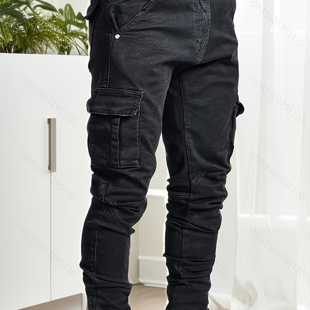Velinor - Pantalon cargo slim