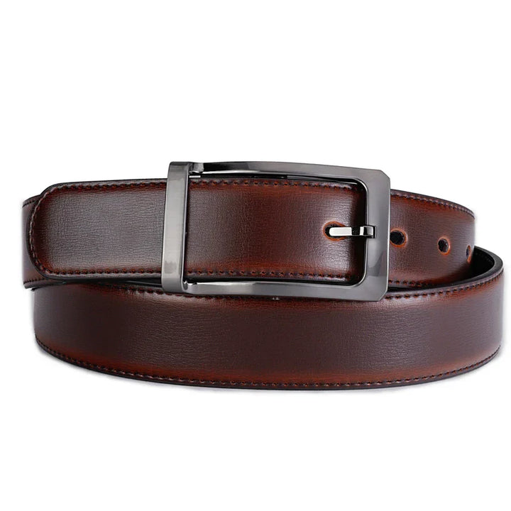 Velinor - Ceinture réversible en cuir véritable